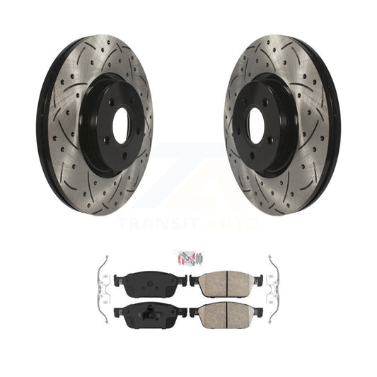 [Avant] Disque et plaquette de frein pour Ford Focus ST With 320mm Diameter Rotor KDA-100381