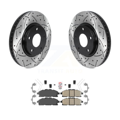 [Avant] Disque et plaquette de frein pour 2011-2017 Nissan Quest KDA-100386