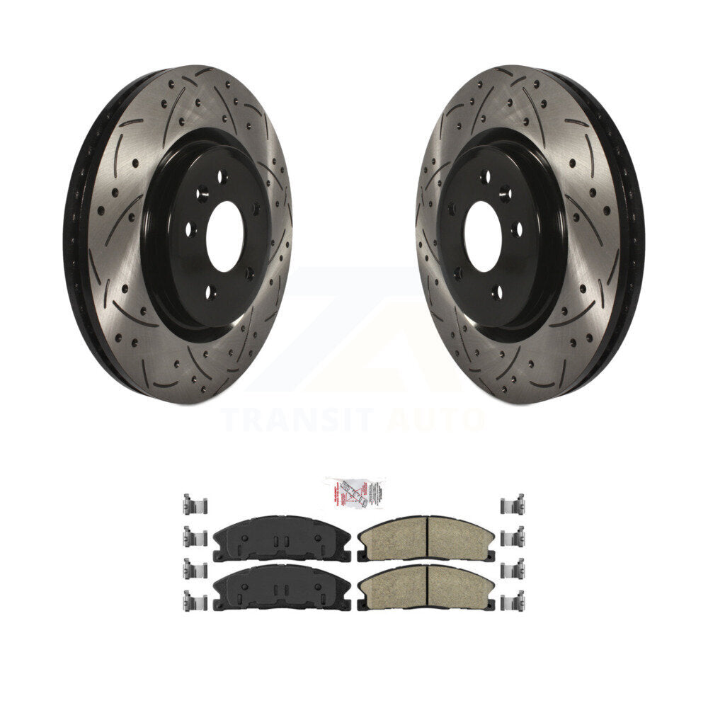 [Avant] Disque et plaquette de frein pour 13 Ford Explorer With Heavy Duty Brakes KDA-100396