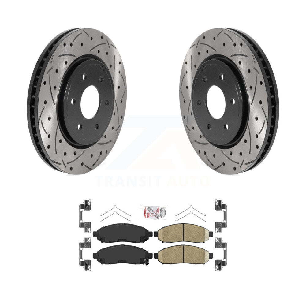 [Avant] Disque et plaquette de frein pour Nissan Frontier Pathfinder Xterra Suzuki KDA-100399