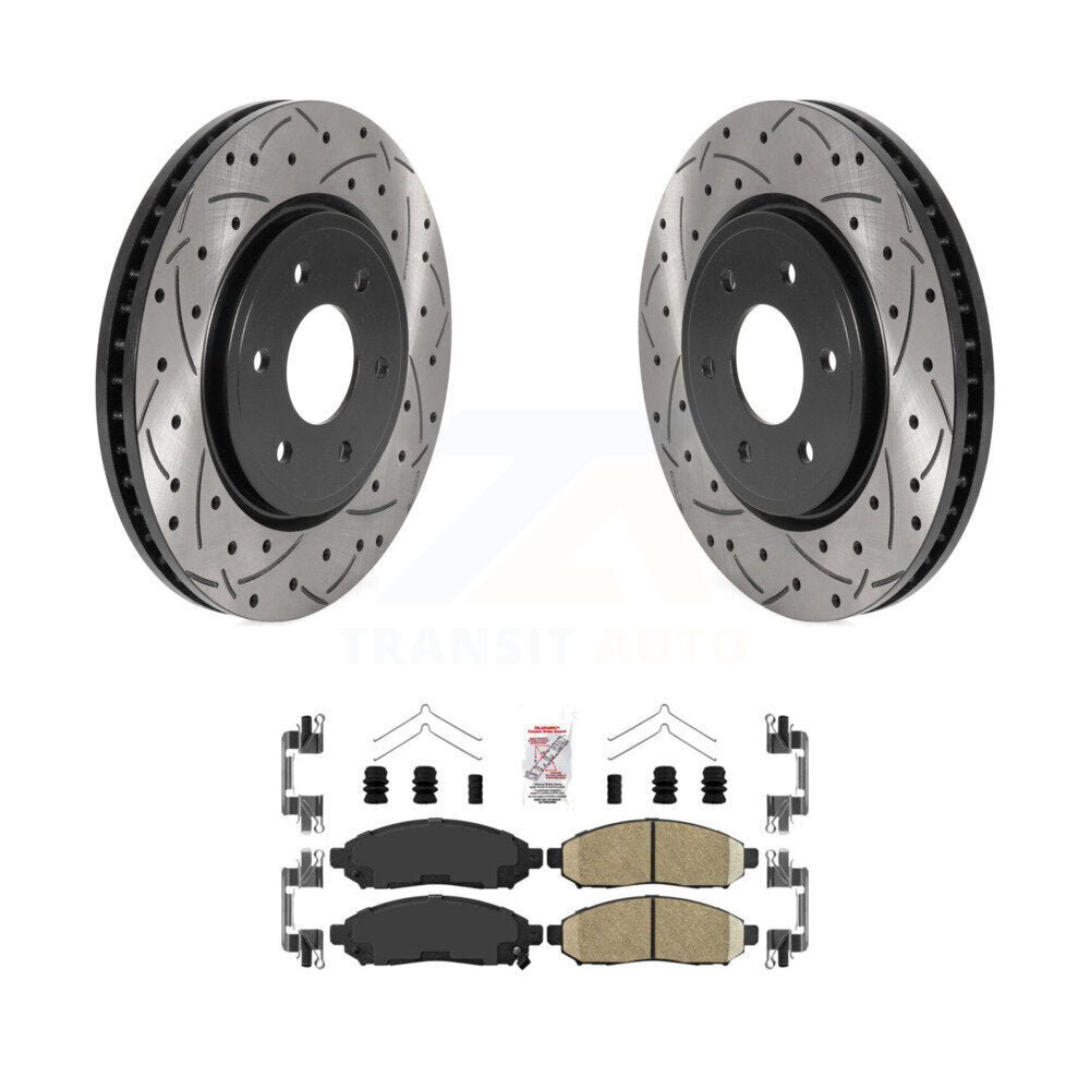 [Avant] Disque et plaquette de frein pour Nissan Frontier Pathfinder Xterra Suzuki KDA-100400
