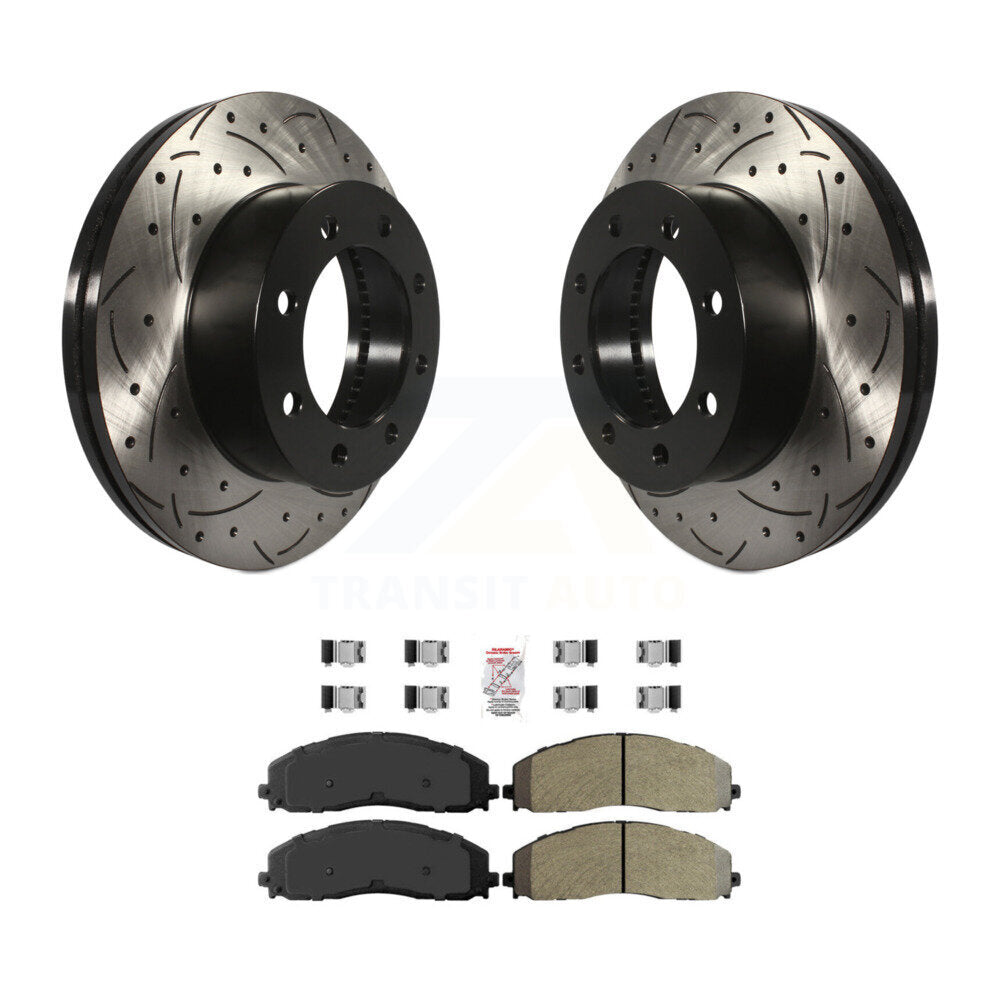 [Avant] Disque et plaquette de frein pour Ford F-350 Super Duty F-250 F-450 KDA-100445