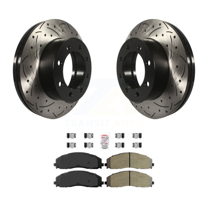 [Avant] Disque et plaquette de frein pour Ford F-350 Super Duty F-250 F-450 KDA-100445