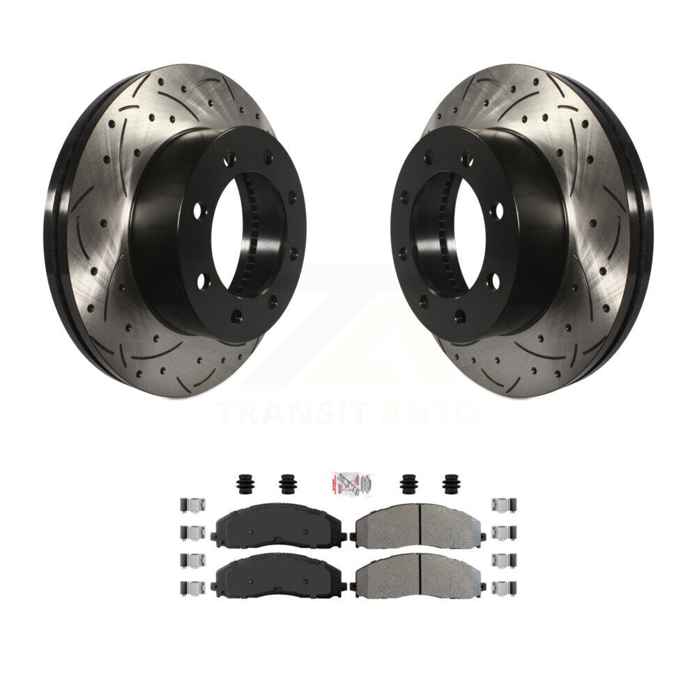 [Avant] Disque et plaquette de frein pour Ford F-350 Super Duty F-250 F-450 KDA-100446