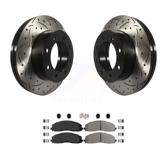 [Avant] Disque et plaquette de frein pour Ford F-350 Super Duty F-250 F-450 KDA-100446