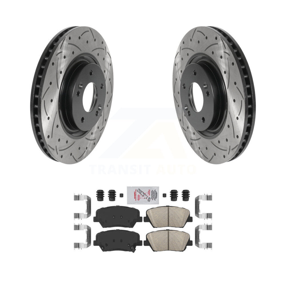 [Avant] Disque et plaquette de frein pour 2012-2017 Hyundai Azera KDA-100452