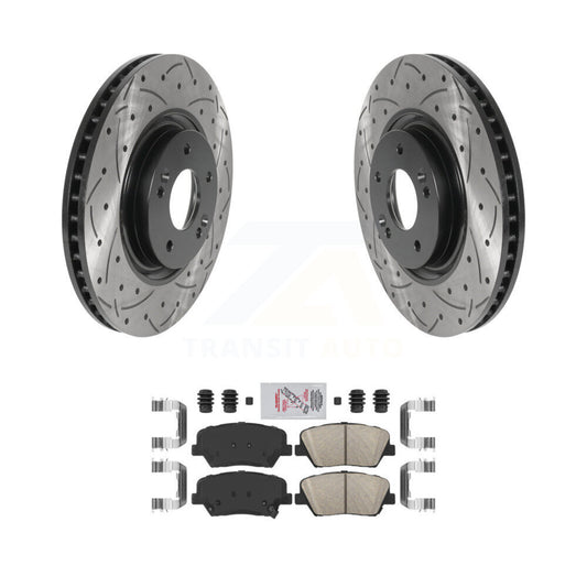 [Avant] Disque et plaquette de frein pour 2012-2017 Hyundai Azera KDA-100452