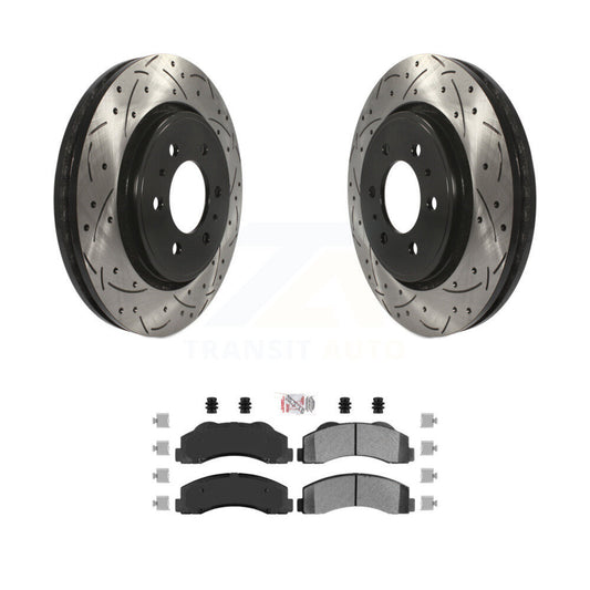 [Avant] Disque et plaquette de frein pour Ford F-150 Expedition Lincoln KDA-100520