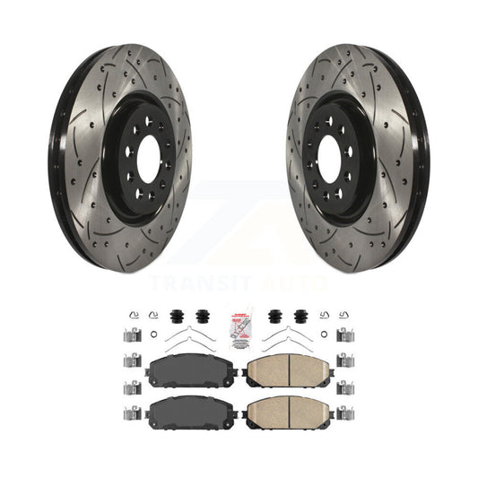 [Avant] Disque et plaquette de frein pour Jeep Cherokee With Dual Piston Caliper KDA-100543