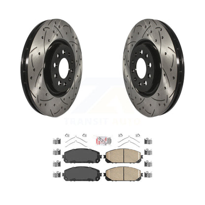 [Avant] Disque et plaquette de frein pour Jeep Cherokee With Dual Piston Caliper KDA-100544