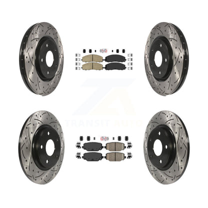 [Avant et Arrière] Disque et plaquette de frein pour Dodge Grand Caravan Journey Town & KDA-100554