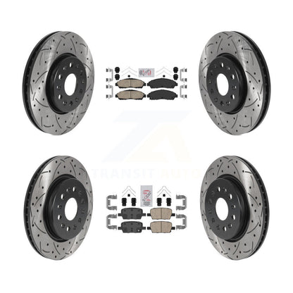 [Avant et Arrière] Disque et plaquette de frein pour Chevrolet Traverse GMC Acadia Buick KDA-100588