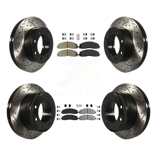 [Avant et Arrière] Disque et plaquette de frein pour Ford F-250 Super Duty F-350 KDA-100619