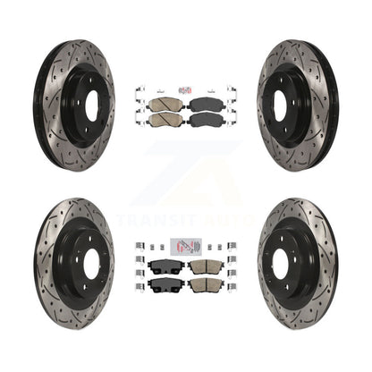 [Avant et Arrière] Disque et plaquette de frein pour Mitsubishi Outlander KDA-100674