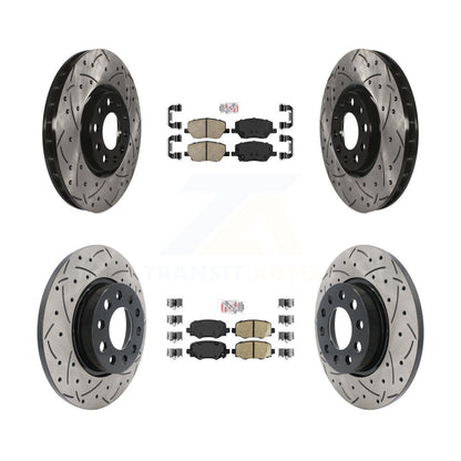 [Avant et Arrière] Disque et plaquette de frein pour Jeep Renegade Fiat 500X KDA-100683