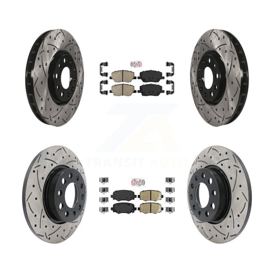[Avant et Arrière] Disque et plaquette de frein pour Jeep Renegade Fiat 500X KDA-100683
