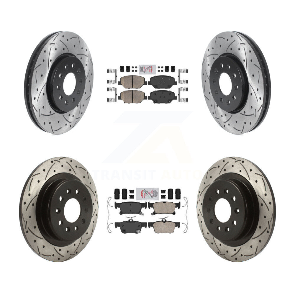 [Avant et Arrière] Disque et plaquette de frein pour Buick Envision KDA-100699