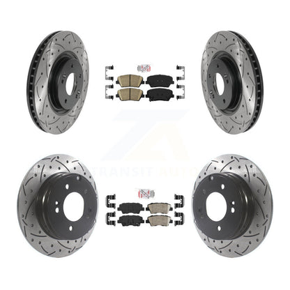 [Avant et Arrière] Disque et plaquette de frein pour Hyundai Azera KDA-100754