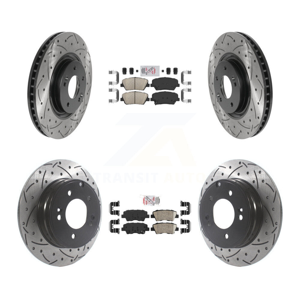 [Avant et Arrière] Disque et plaquette de frein pour Hyundai Azera KDA-100756