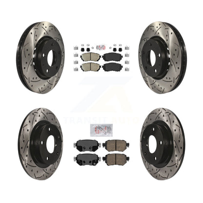 [Avant et Arrière] Disque et plaquette de frein pour 19-21 Mazda 6 Naturally Aspirated KDA-100772