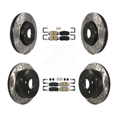 [Avant et Arrière] Disque et plaquette de frein pour Chevrolet Equinox GMC Terrain KDA-100783