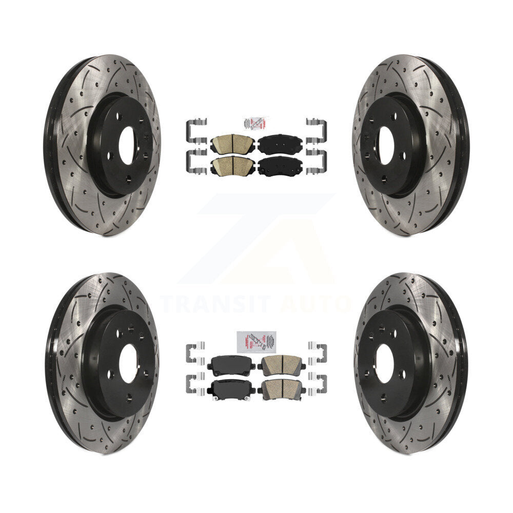 [Avant et Arrière] Disque et plaquette de frein pour Chevrolet Malibu Buick LaCrosse KDA-100791