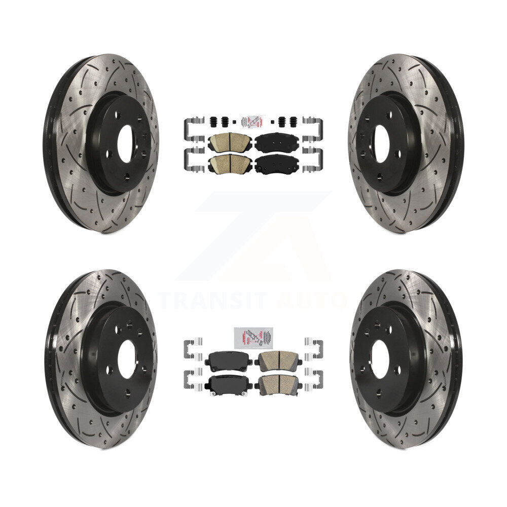 [Avant et Arrière] Disque et plaquette de frein pour Chevrolet Malibu Buick LaCrosse KDA-100793