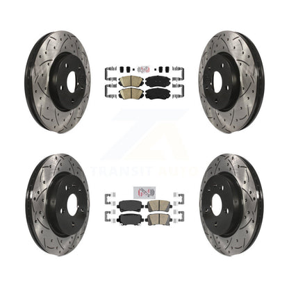 [Avant et Arrière] Disque et plaquette de frein pour Chevrolet Malibu Buick LaCrosse KDA-100793