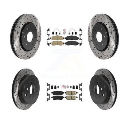 [Avant et Arrière] Disque et plaquette de frein pour Nissan Frontier Xterra Suzuki KDA-100812