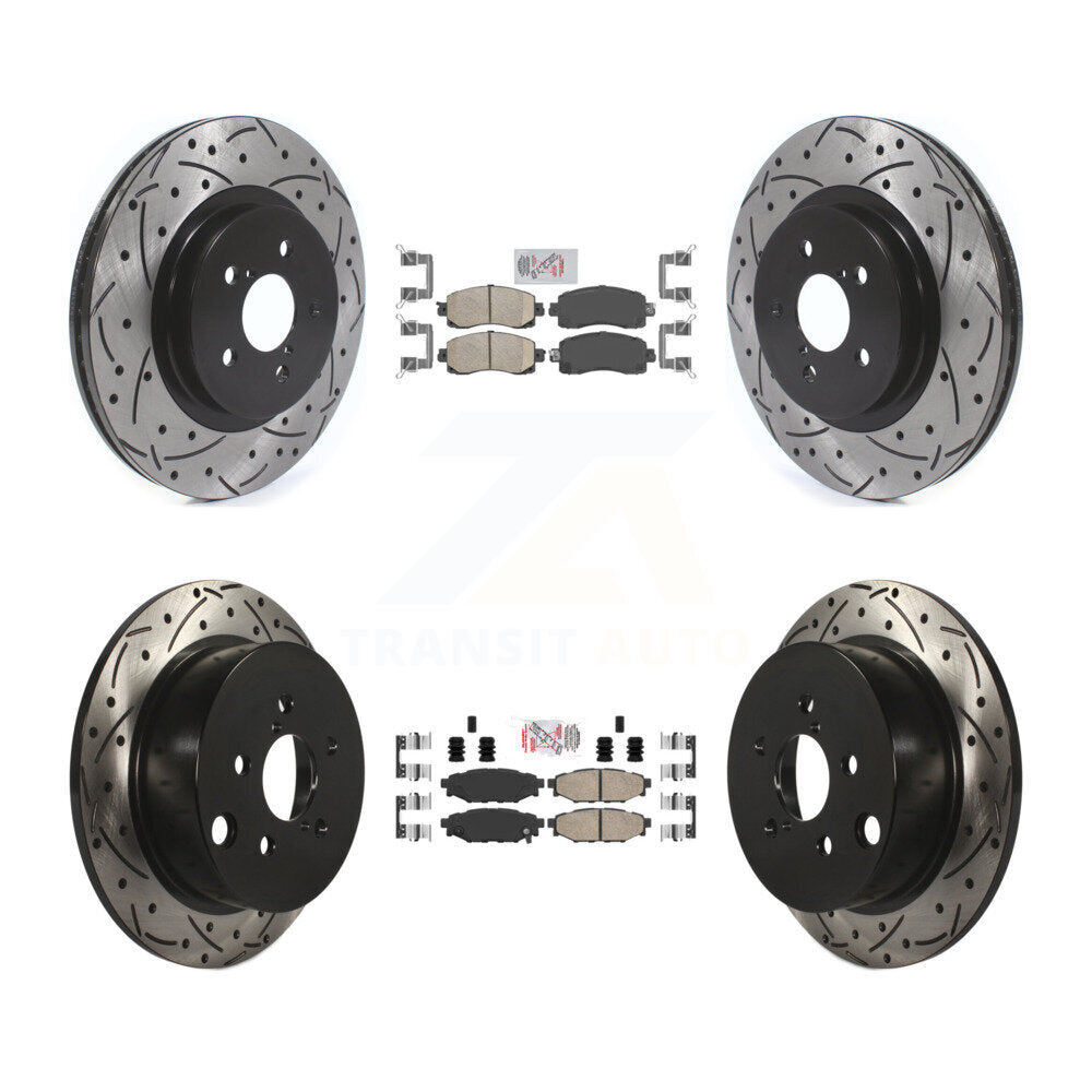 [Avant et Arrière] Disque et plaquette de frein pour Subaru Crosstrek Impreza KDA-100849