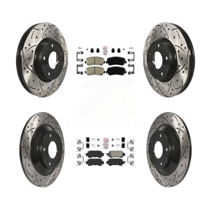 [Avant et Arrière] Disque et plaquette de frein pour 2013-2015 Mazda CX-5 KDA-100854