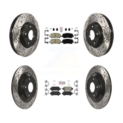 [Avant et Arrière] Disque et plaquette de frein pour 2013-2015 Mazda CX-5 KDA-100855