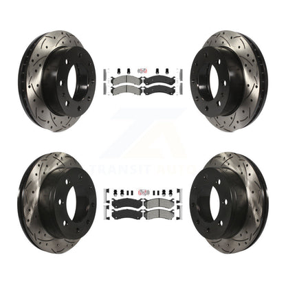[Avant et Arrière] Disque et plaquette de frein pour Chevrolet GMC Sierra 2500 HD KDA-100880