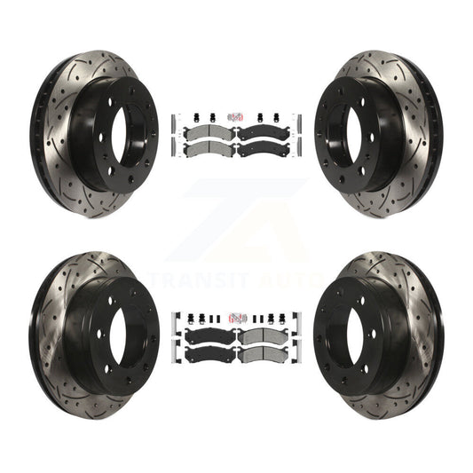 [Avant et Arrière] Disque et plaquette de frein pour Chevrolet GMC Sierra 2500 HD KDA-100880