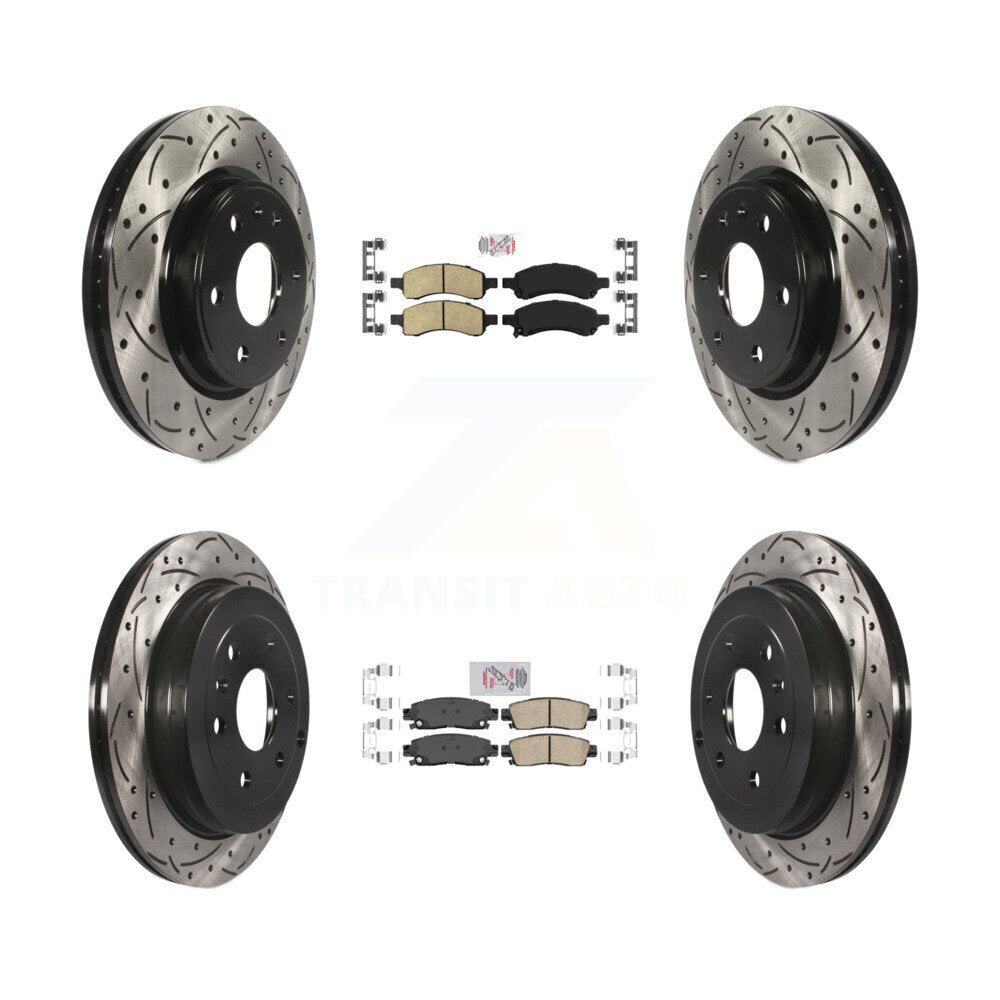 [Avant et Arrière] Disque et plaquette de frein pour GMC Acadia Buick Enclave Chevrolet KDA-100886