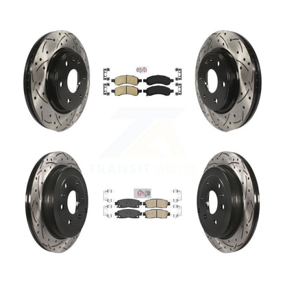 [Avant et Arrière] Disque et plaquette de frein pour GMC Acadia Buick Enclave Chevrolet KDA-100886