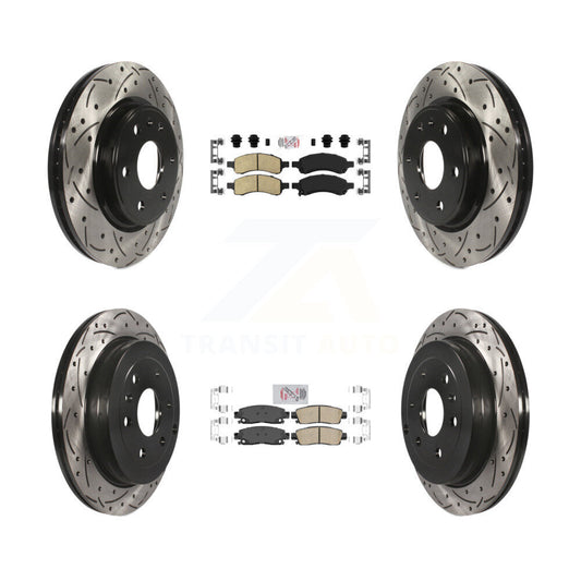 [Avant et Arrière] Disque et plaquette de frein pour GMC Acadia Buick Enclave Chevrolet KDA-100888