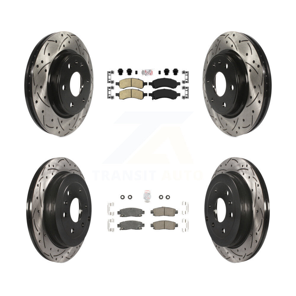 [Avant et Arrière] Disque et plaquette de frein pour GMC Acadia Buick Enclave Chevrolet KDA-100889