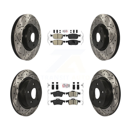 [Avant et Arrière] Disque et plaquette de frein pour Ford Escape Transit Connect KDA-100959