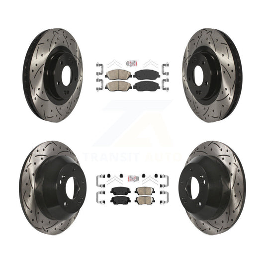 [Avant et Arrière] Disque et plaquette de frein pour Hyundai Santa Fe XL KDA-101001