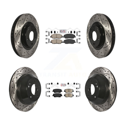 [Avant et Arrière] Disque et plaquette de frein pour Hyundai Santa Fe XL KDA-101002