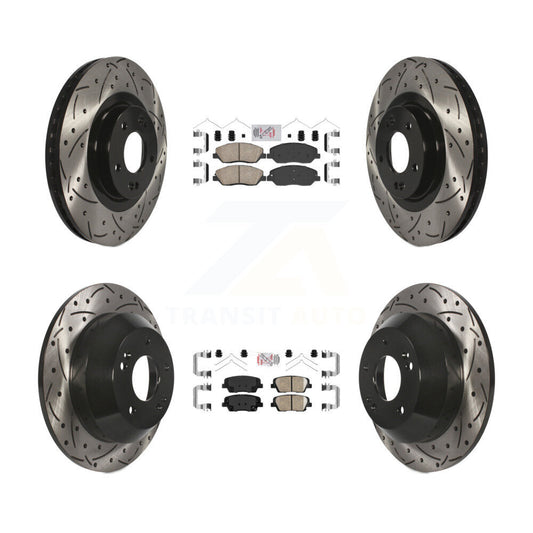 [Avant et Arrière] Disque et plaquette de frein pour Hyundai Santa Fe XL KDA-101002