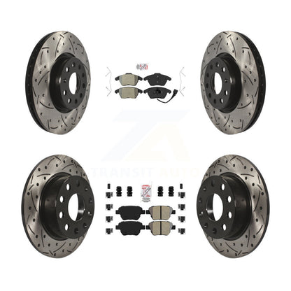[Avant et Arrière] Disque et plaquette de frein pour 17-18 Volkswagen Jetta 2.0L KDA-101019