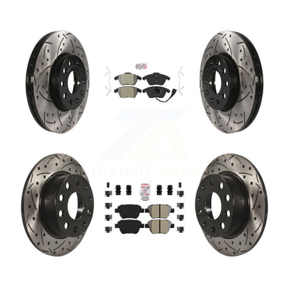 [Avant et Arrière] Disque et plaquette de frein pour Volkswagen Jetta 1.8L/1.4L KDA-101020