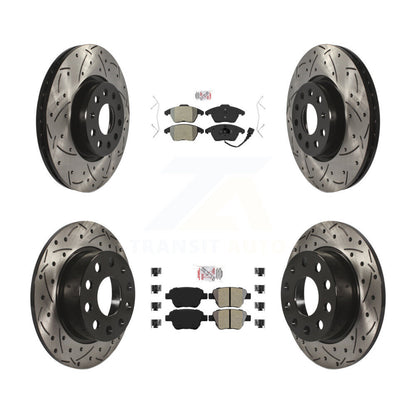 [Avant et Arrière] Disque et plaquette de frein pour 17-18 Volkswagen Jetta 2.0L KDA-101021