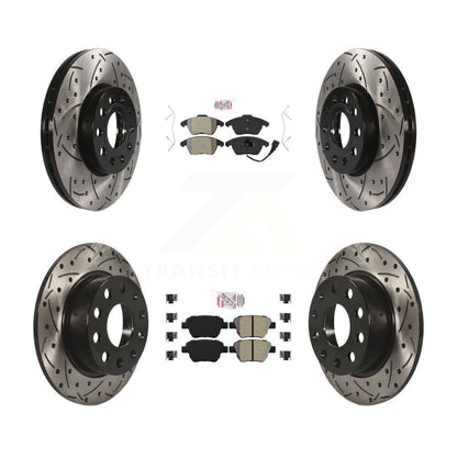 [Avant et Arrière] Disque et plaquette de frein pour Volkswagen Jetta 1.8L/1.4L KDA-101022