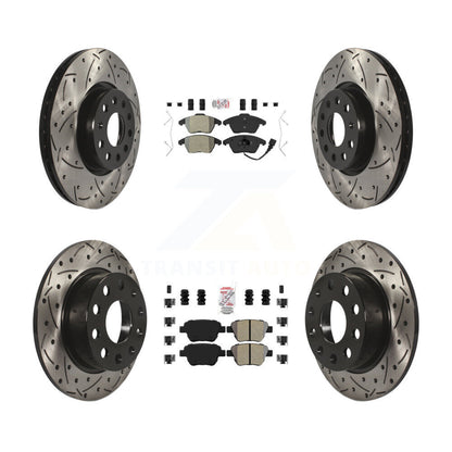 [Avant et Arrière] Disque et plaquette de frein pour 17-18 Volkswagen Jetta 2.0L KDA-101025