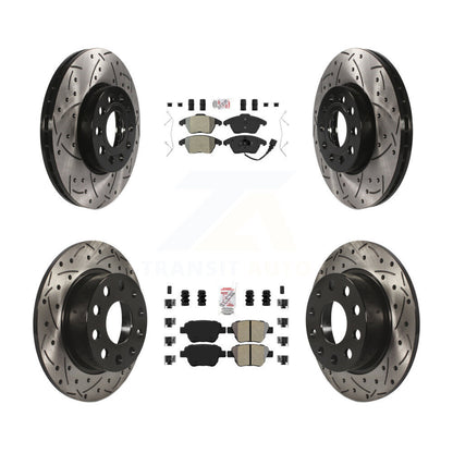 [Avant et Arrière] Disque et plaquette de frein pour Volkswagen Jetta 1.8L/1.4L KDA-101026