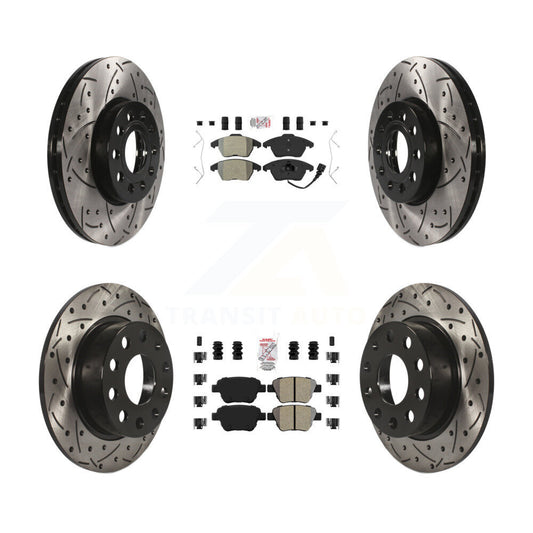 [Avant et Arrière] Disque et plaquette de frein pour Volkswagen Jetta 1.8L/1.4L KDA-101026