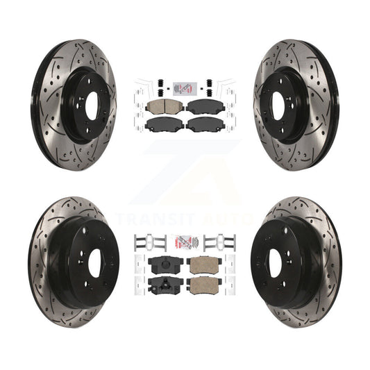 [Avant et Arrière] Disque et plaquette de frein pour 2005-2006 Honda CR-V KDA-101140